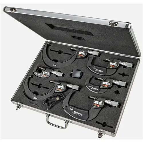 ELECTRONIC MICROMETER SET 1-6"- WIRELESS