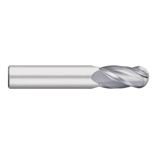 11/64 4FL CARBIDE BALL END MILL