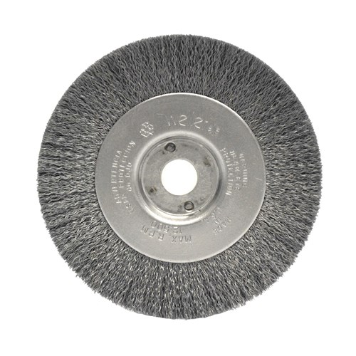 4X.006X1/2-3/8 SS CRIMP WIRE WHEEL