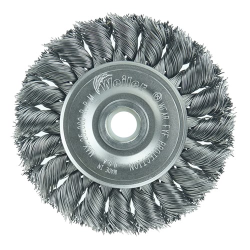 3X.014X1/2-3/8 CS TWIST KNOT WIRE WHEEL