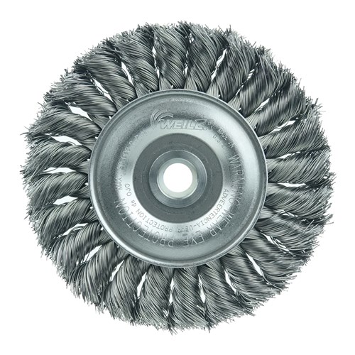 4X.0118X1/2-3/8 CS TWIST KNOT WIRE WHEEL