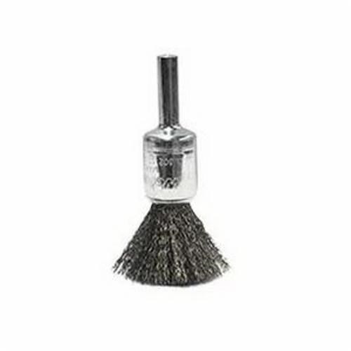 1/2"X.006 SS CRIMPED WIRE END BRUSH