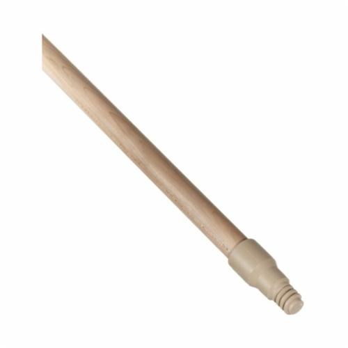 60" WOOD BROOM HANDLE W/PERMAFLEX TIP