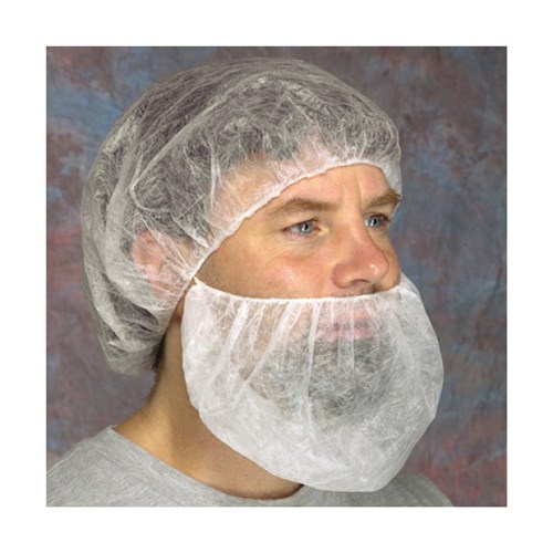 PK1000 28" WHITE BOUFFANT CAP (HAIRNET)