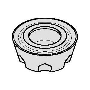 INSERT MILLING RDMT 1204M0 CARBIDE STL X