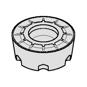 INSERT TURN RCMT 1606 RND POS NEUT THM