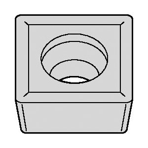 INSERT TURN SCMT 432 SQ NEUT CARBIDE