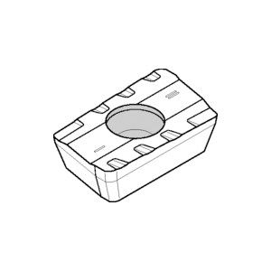 XPHT333MR TN2510 M680 MILLING INSERT