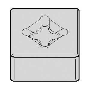 INSERT TURN SNMX 453 SQ NEG NEUT CW5025