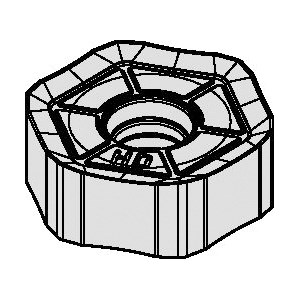 INSERT MILLING HNGJ 535 CARBIDE TN6525