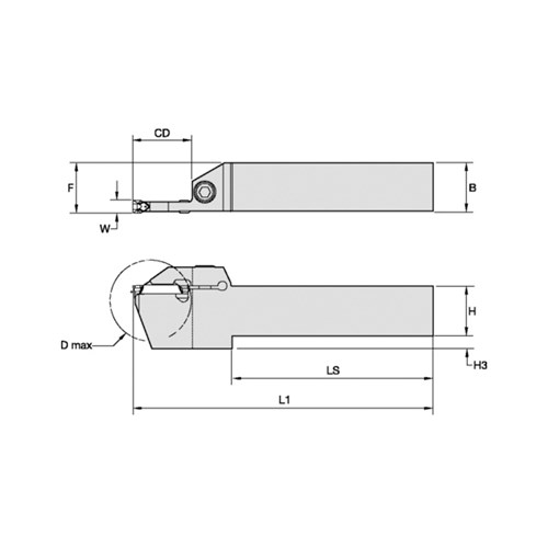 WMTSR166100 TOOLHOLDER