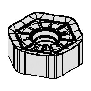 INSERT MILLING HNPJ 535 CARBIDE WK15CM