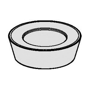 INSERT MILLING RDPX 1003M0 CARBIDE STL