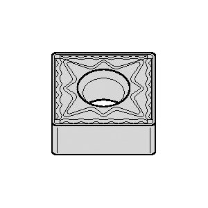 INSERT TURN SNMG 432 SQ NEG NEUT CARBIDE