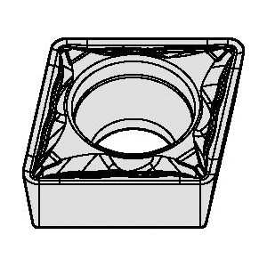 INSERT TURN CCMT 32505 DMD/RHOMB POS SST