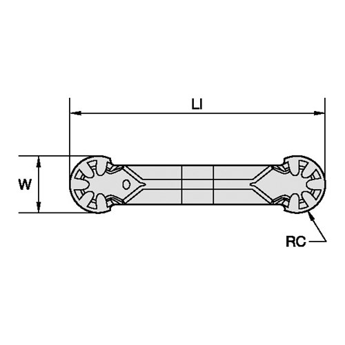 INSERT CTR AND PLUNGE WMT 6 NEUT 1/4