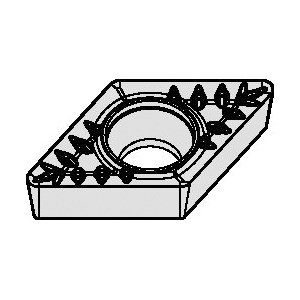 INSERT TURN DCMT 3251 DMD/RHOMB POS NEUT