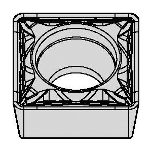 INSERT TURN SPMT 3252 SQ POS NEUT WK20CT