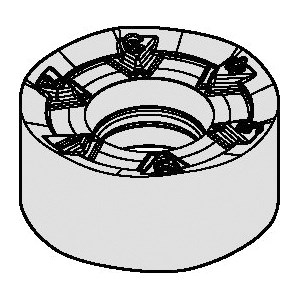 INSERT MILLING RNPJ 1605M0 CARBIDE RND