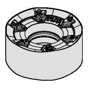 INSERT MILLING RNPJ 1204M0 CARBIDE RND