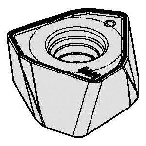 INSERT MILLING WOEJ 120712 CARBIDE MH R