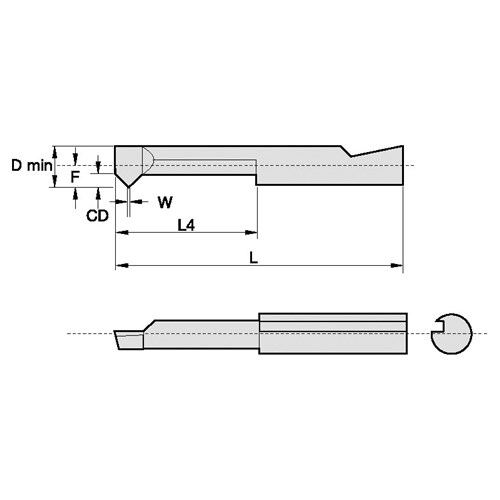 INSERT BORING BAR 0.175" 1/2 1.15"