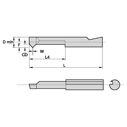 INSERT BORING ATD SOL CARBIDE CG5 1.15"