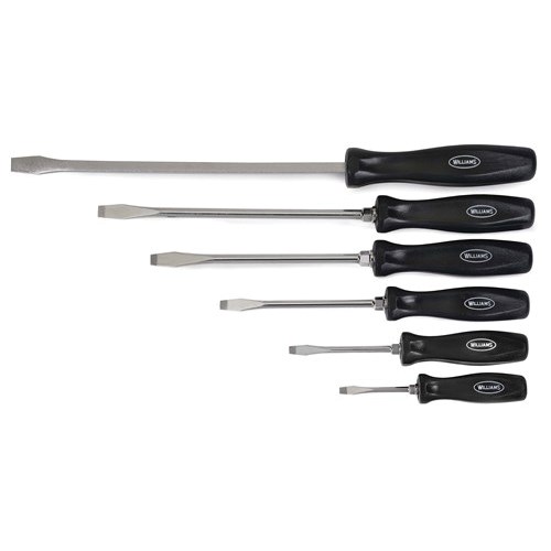 6PC SLOTTED SCREWDRIVER SET