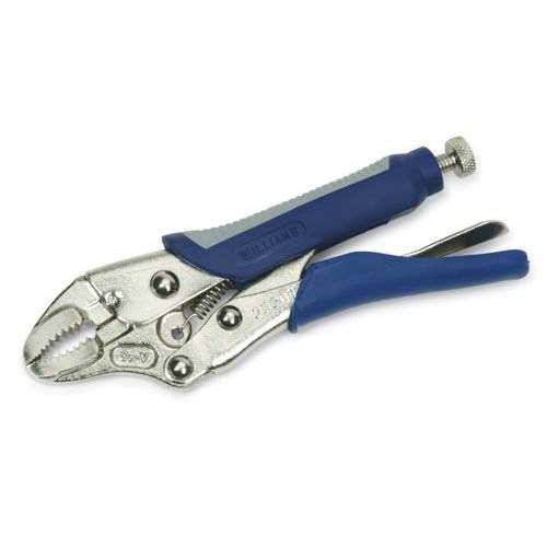 10" CURVED LOCKING PLIERS W/COMF GRIP