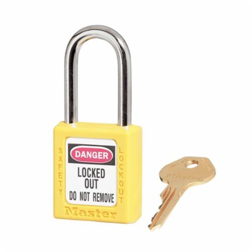 SAFETY PADLOCK YELLOW KEYED ALIKE