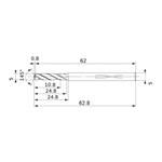 MICROMETER HEAD- 0-1"- .001" GRADS