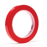 471 3/4X36 PLASTIC FILM TAPE RED