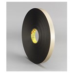 4492B 3/4X72YD BLK DBL SIDE PLYFOAM TAPE