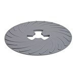 4-1/2" DISC PAD FACE PLATE (GRAY/MED)