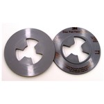 4-1/2" DISC PAD FACE PLATE (GRAY/MED)