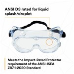 40660-00000 334 SPLASH GOGGLE CLEAR