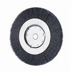 6" CRIMP WIRE WHEEL NRW .014BRS 5/8-1/2