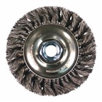 4" KNOT WHEEL .014 SS 5/8-11