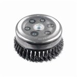 4" CUP BRUSH .023 CS 5/8-11 INT