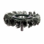 3" KNOT WHEEL BRUSH .014 CS 1/4SHK