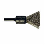 1" .006 SS CRIMP WIRE END BRUSH