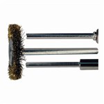 1" MINI MTD WHEEL BRUSH 005 BRASS