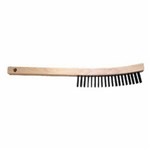 4X19 CURVED HANDLE WIRE BRUSH