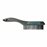 4X16 PLASTIC SHOE HANDLE WIRE BRUSH