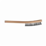 CURVED HNDL PLATERS BRUSH 3 ROWS .005 CS