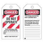 PK25 LOCKOUT TAGOUT TAGS