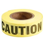 2" COTTON CAUTION BARRICADE TAPE 135' RL