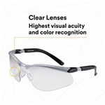 2.0 BX DUAL READER CLEAR LENS GLASSES