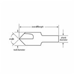 1001 1/2 82 COUNTERSINK-SINGLE FL