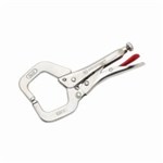 6" LOCKING C-CLAMP - SWIVEL PADS